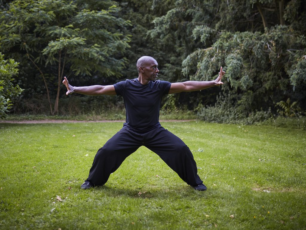 Qi gong practise in Reading